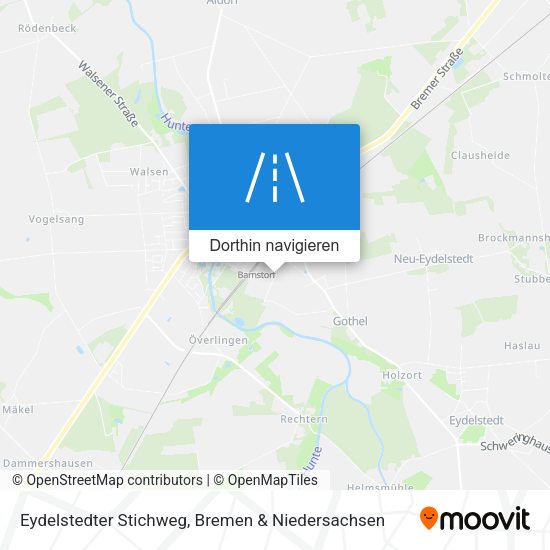 Eydelstedter Stichweg Karte
