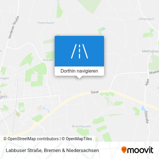 Labbuser Straße Karte