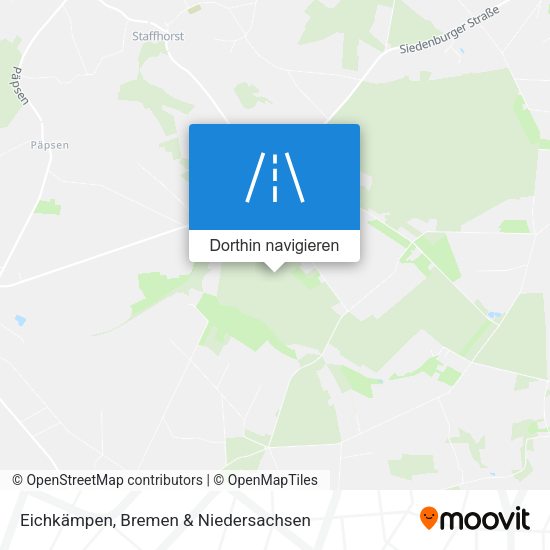 Eichkämpen Karte