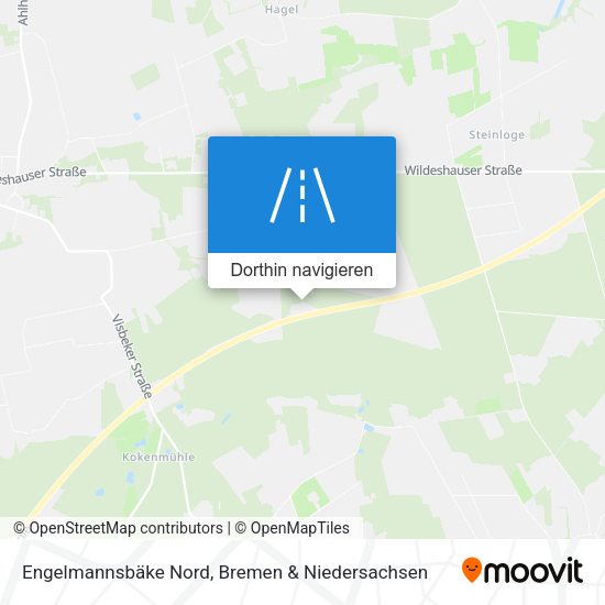 Engelmannsbäke Nord Karte