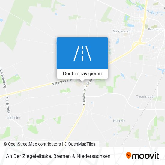 An Der Ziegeleibäke Karte