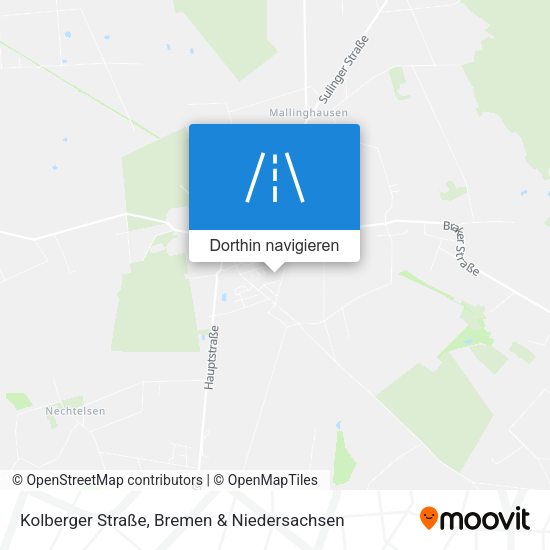 Kolberger Straße Karte