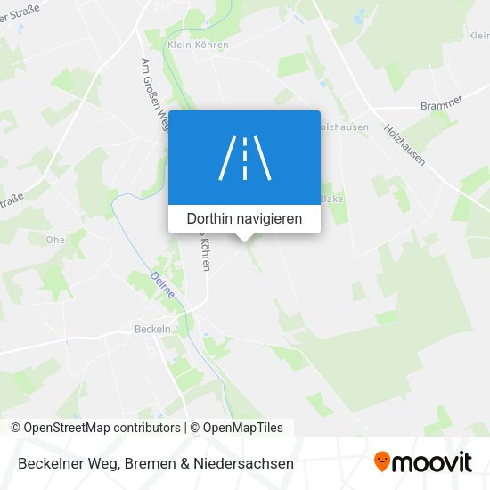Beckelner Weg Karte
