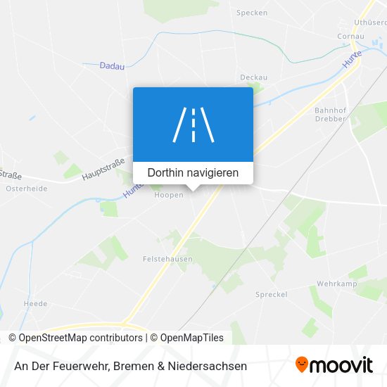 An Der Feuerwehr Karte
