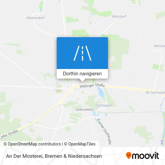 An Der Mosterei Karte