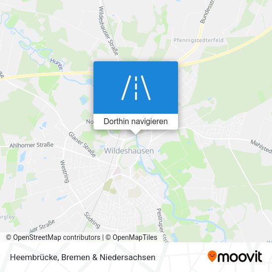 Heembrücke Karte