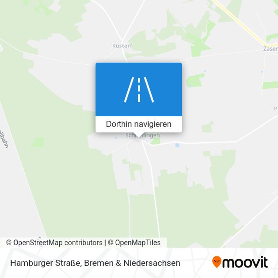 Hamburger Straße Karte