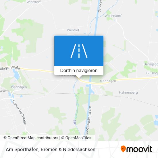 Am Sporthafen Karte