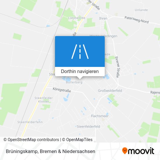 Brüningskamp Karte
