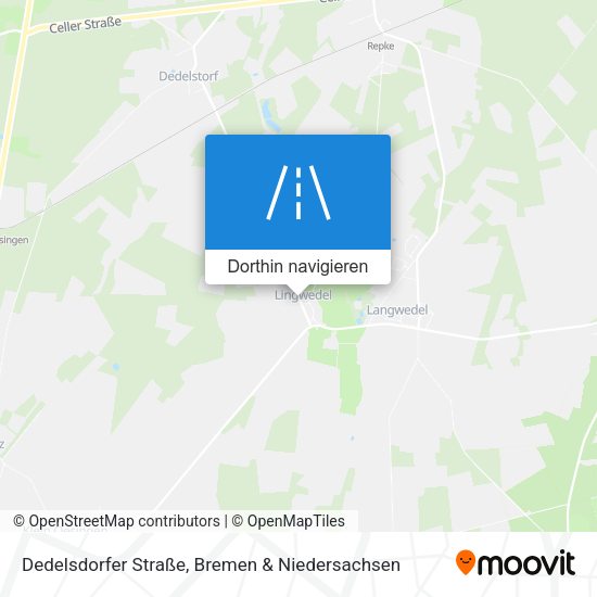 Dedelsdorfer Straße Karte