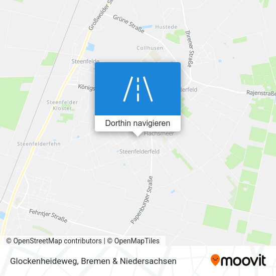 Glockenheideweg Karte