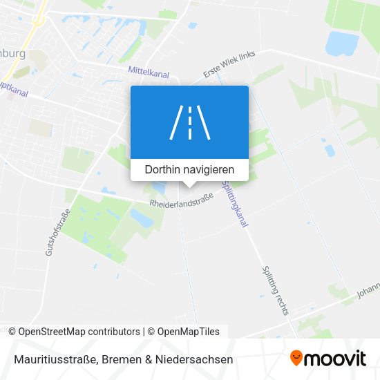 Mauritiusstraße Karte