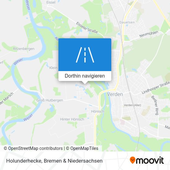 Holunderhecke Karte
