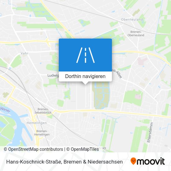 Hans-Koschnick-Straße Karte