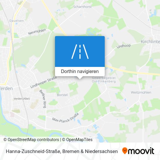 Hanna-Zuschneid-Straße Karte