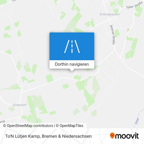 To'N Lütjen Kamp Karte