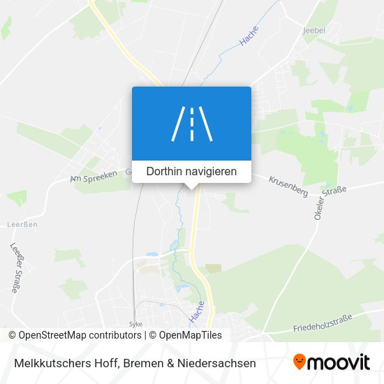 Melkkutschers Hoff Karte