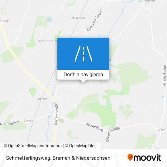 Schmetterlingsweg Karte