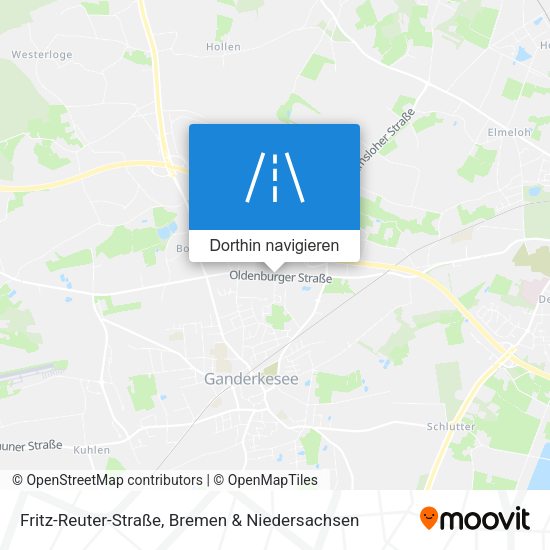 Fritz-Reuter-Straße Karte