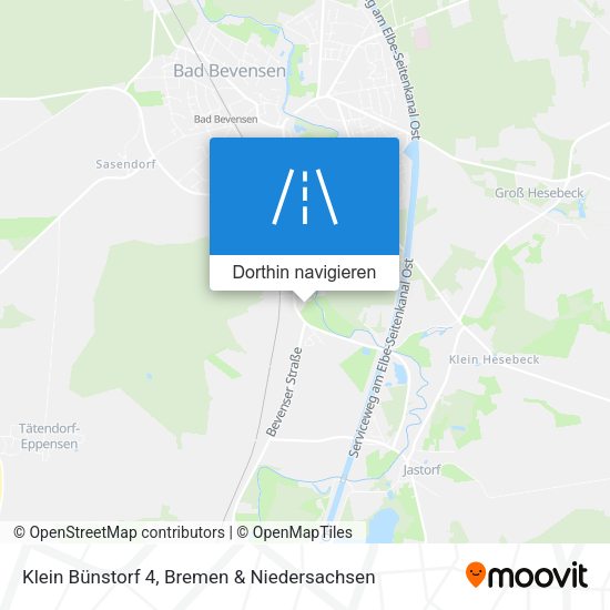 Klein Bünstorf 4 Karte