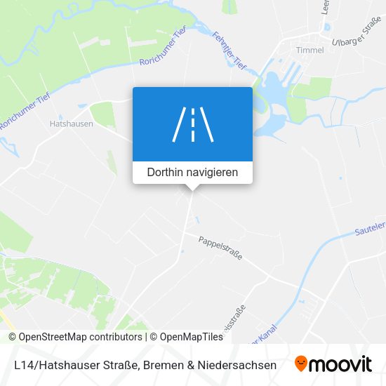 L14/Hatshauser Straße Karte