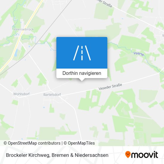 Brockeler Kirchweg Karte