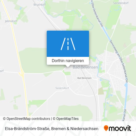 Elsa-Brändström-Straße Karte
