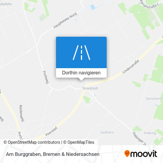 Am Burggraben Karte