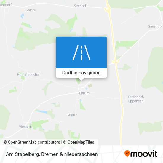 Am Stapelberg Karte