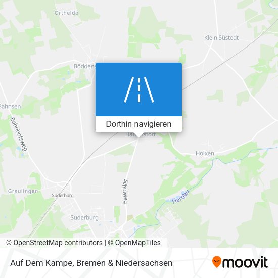 Auf Dem Kampe Karte