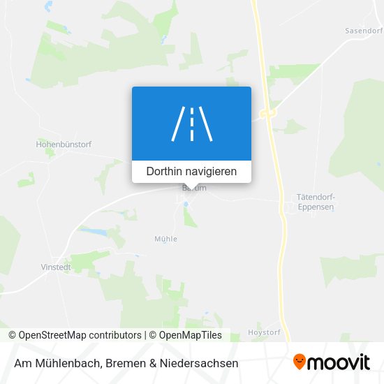 Am Mühlenbach Karte