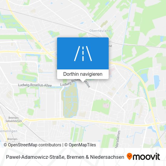 Pawel-Adamowicz-Straße Karte