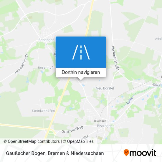 Gaußscher Bogen Karte