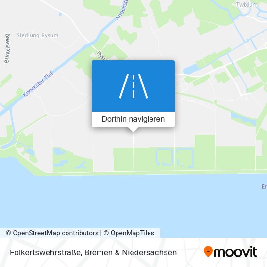 Folkertswehrstraße Karte