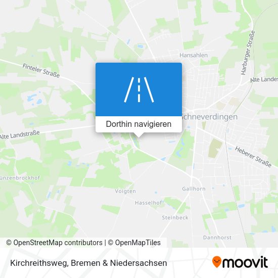 Kirchreithsweg Karte
