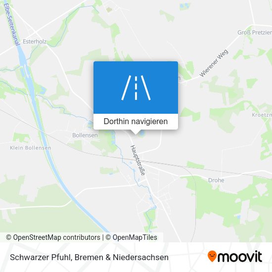 Schwarzer Pfuhl Karte
