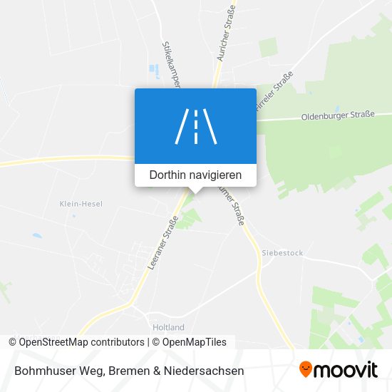 Bohmhuser Weg Karte