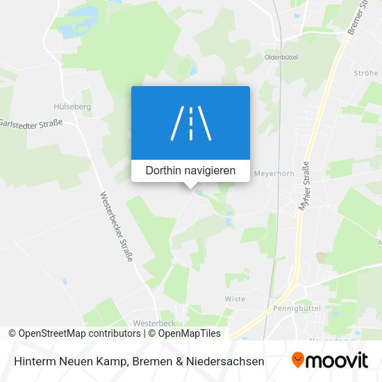 Hinterm Neuen Kamp Karte