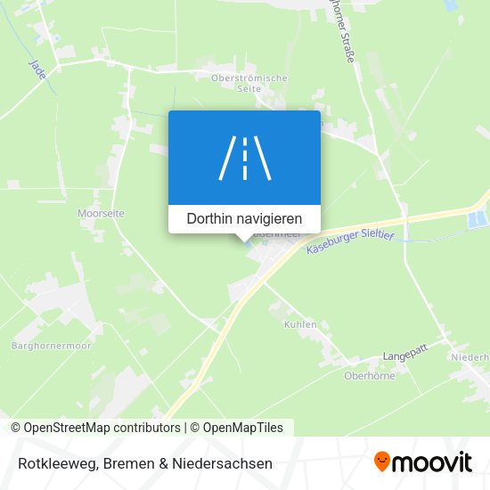 Rotkleeweg Karte