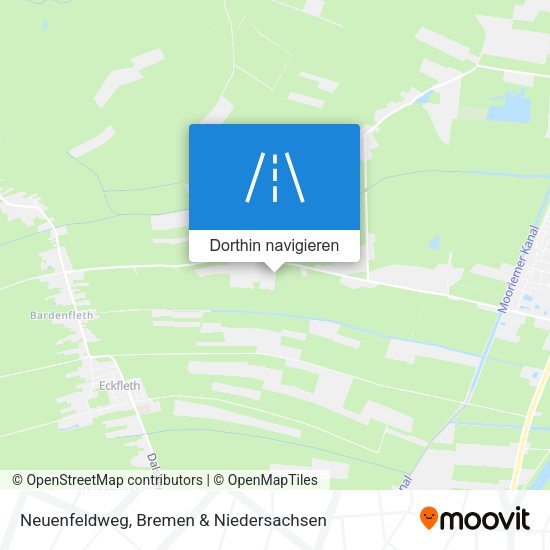 Neuenfeldweg Karte