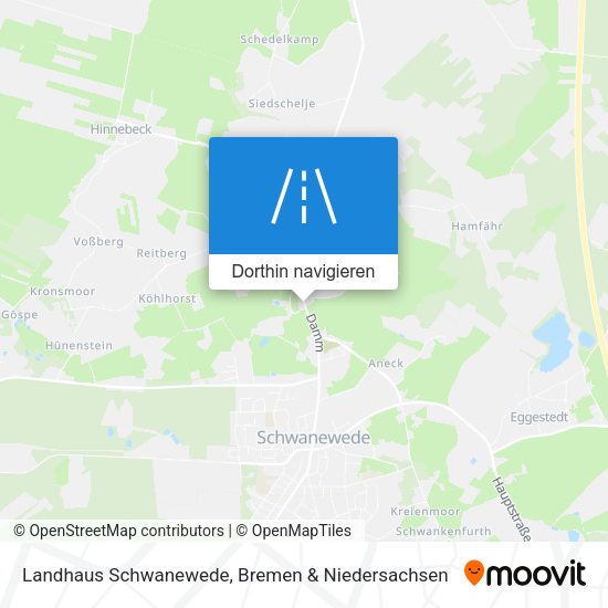 Landhaus Schwanewede Karte