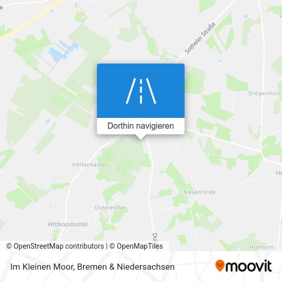 Im Kleinen Moor Karte