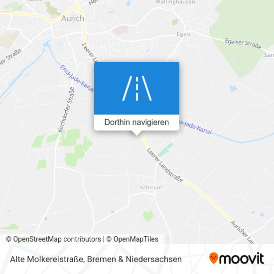 Alte Molkereistraße Karte