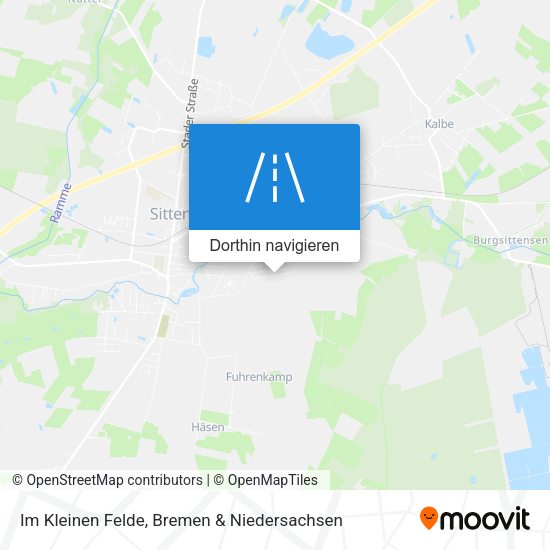 Im Kleinen Felde Karte