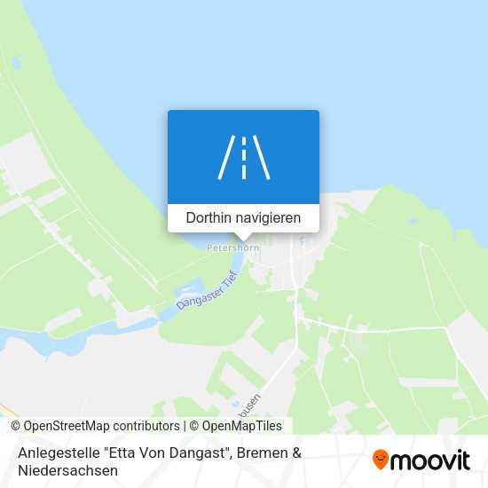 Anlegestelle "Etta Von Dangast" Karte