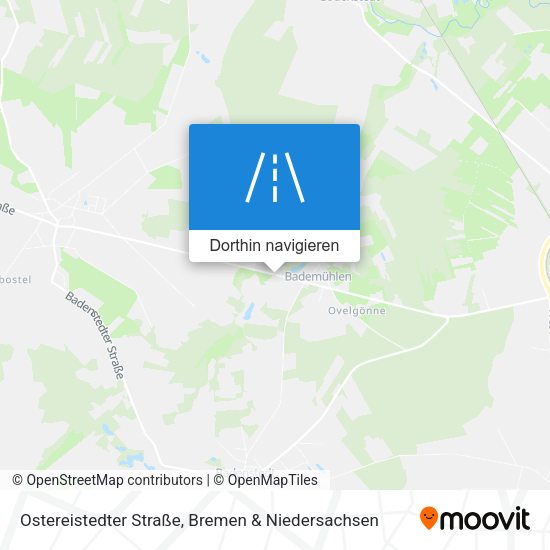 Ostereistedter Straße Karte