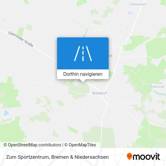 Zum Sportzentrum Karte