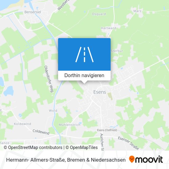 Hermann- Allmers-Straße Karte