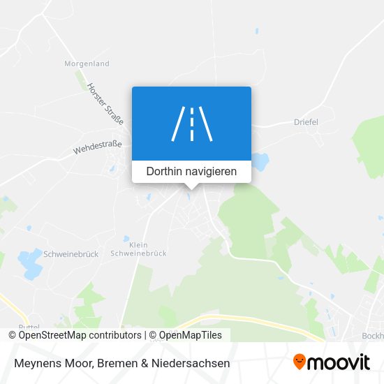 Meynens Moor Karte
