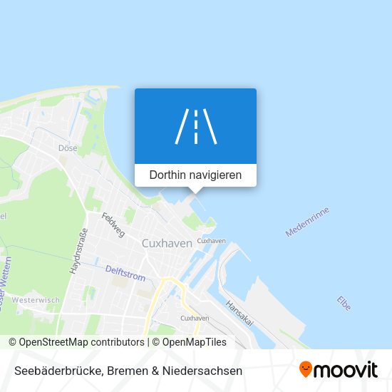 Seebäderbrücke Karte